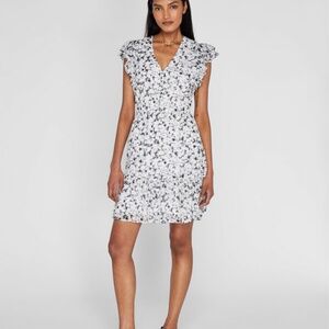 Club Monaco Flutter sleeve dress